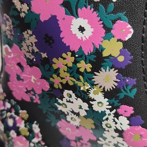 Dr. Martens 1460 Pascal Vintage Floral Leather Lace-up Black Boots (W Size 6) - Picture 11 of 12